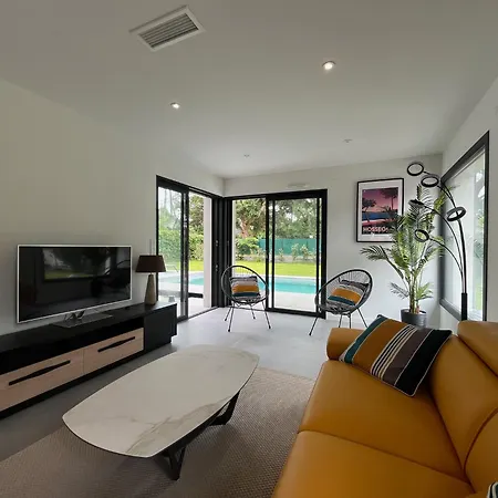 Villas-des-oyats - Arena - 8 Personnes Climatisee Piscine Chauffee Holiday home Seignosse